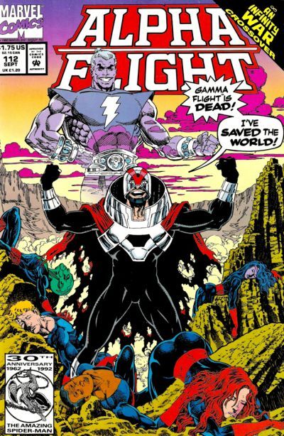 Cover of Alpha Flight #112