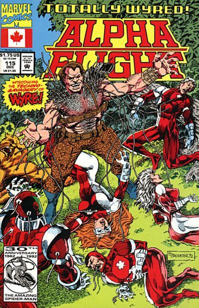 Cover of Alpha Flight #115