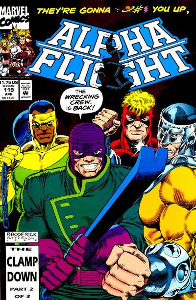 Cover of Alpha Flight #119