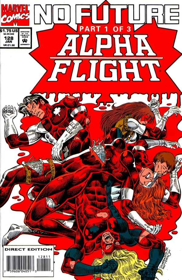 Cover of Alpha Flight #128