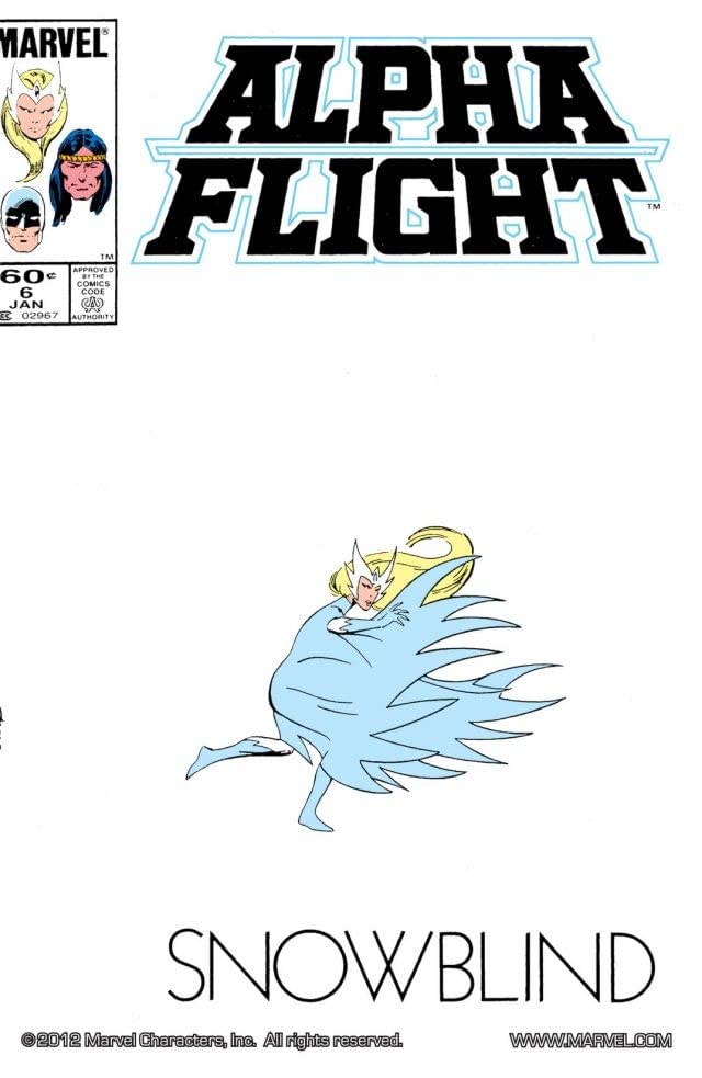Cover of Alpha Flight #6