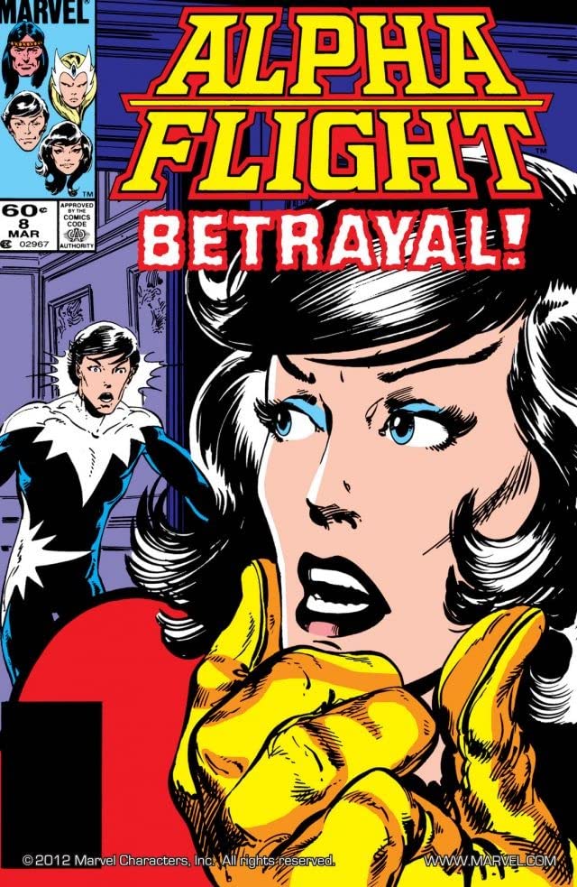 Cover of Alpha Flight #8