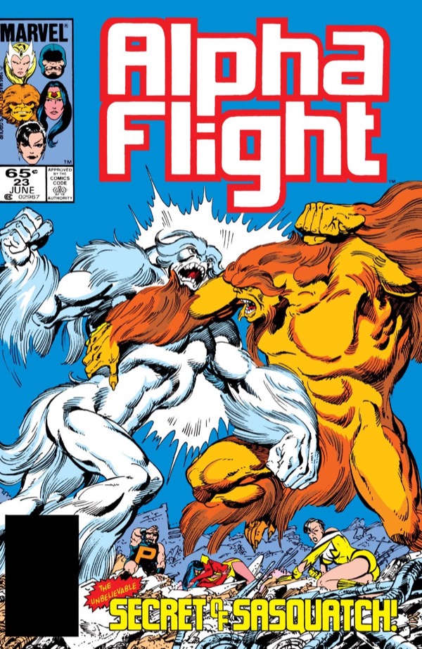 Cover of Alpha Flight #23