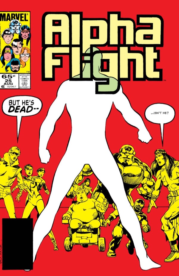 Cover of Alpha Flight #25