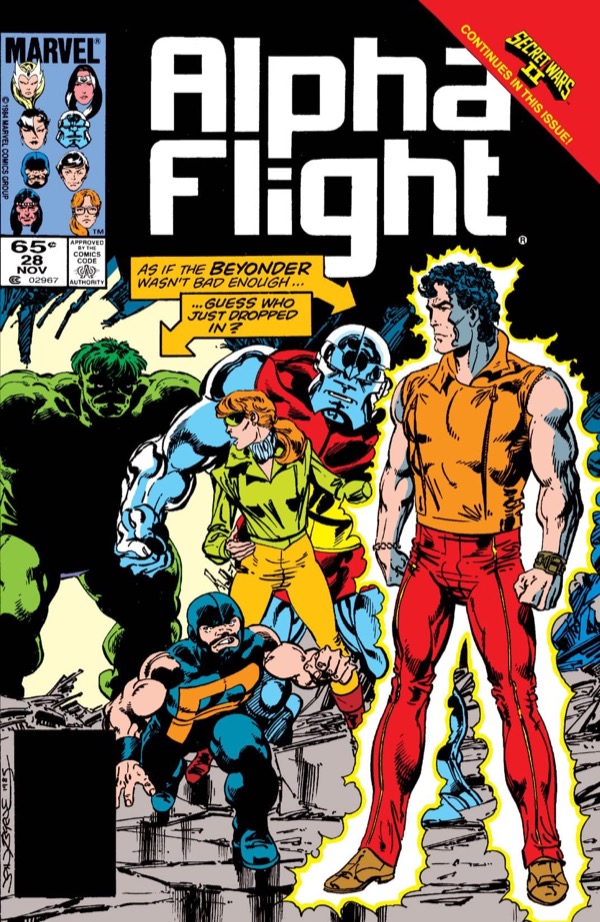 Cover of Alpha Flight #28