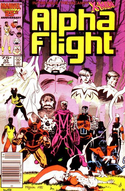 Cover of Alpha Flight #33