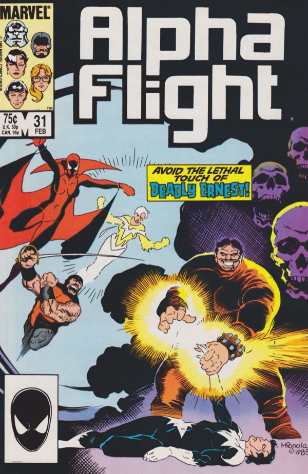 Cover of Alpha Flight #31
