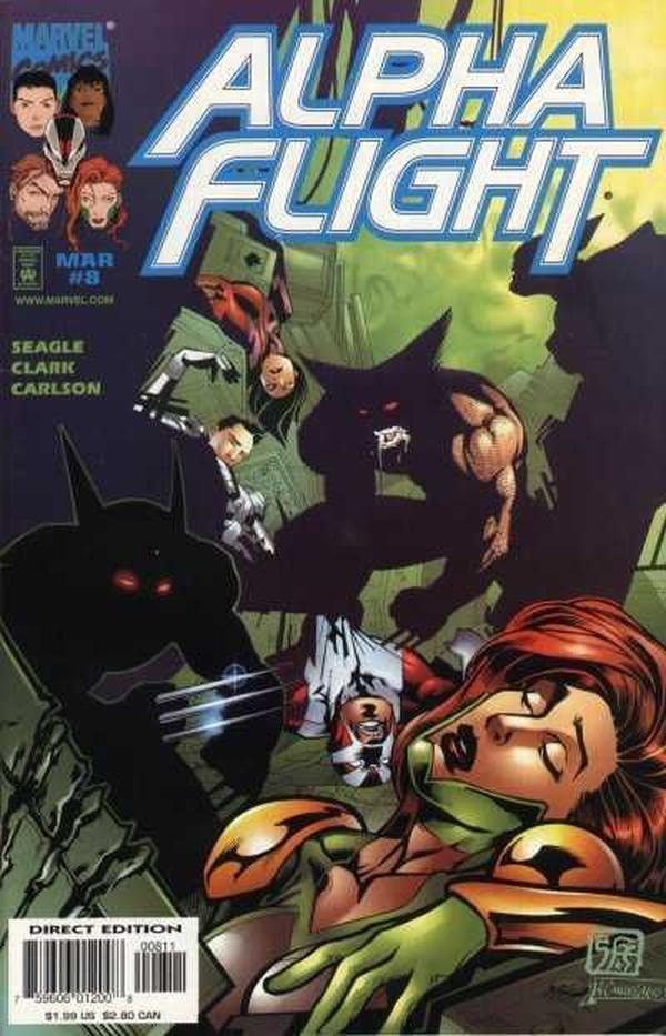Cover of Alpha Flight #8