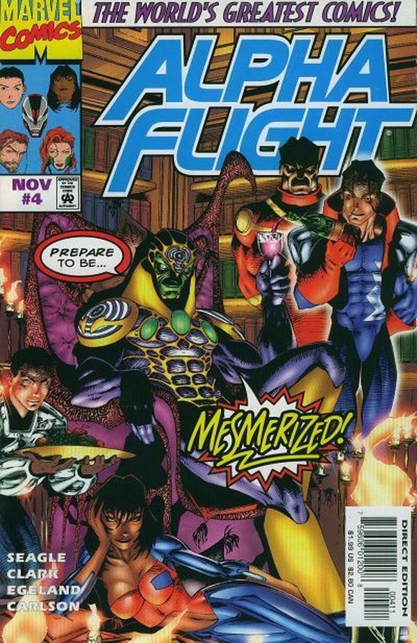 Cover of Alpha Flight #4