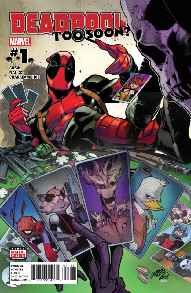 Cover of Deadpool: Too Soon? #[nn]