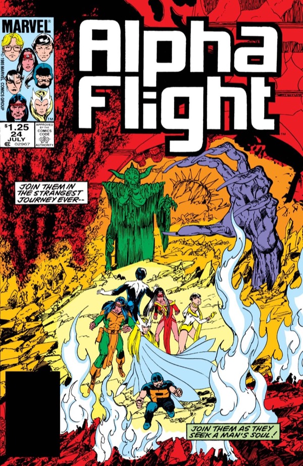 Cover of Alpha Flight #24
