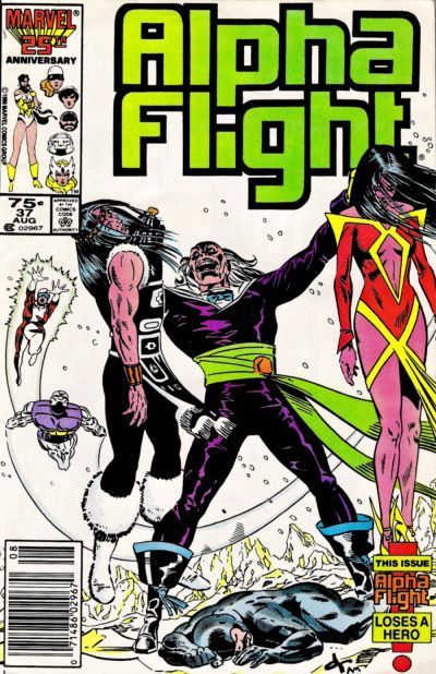 Cover of Alpha Flight #37