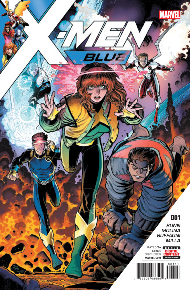 Cover of X-Men Blue #0