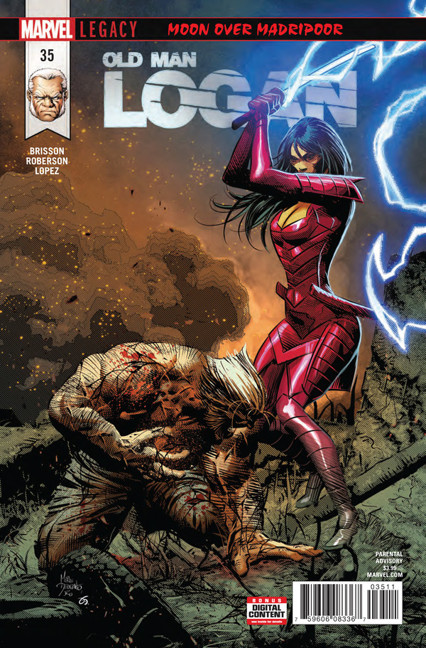 Cover of Old Man Logan #35