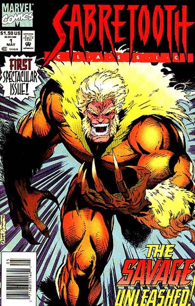 Cover of Sabretooth Classic #1