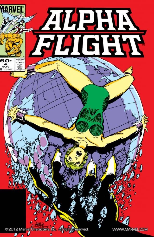 Cover of Alpha Flight #4