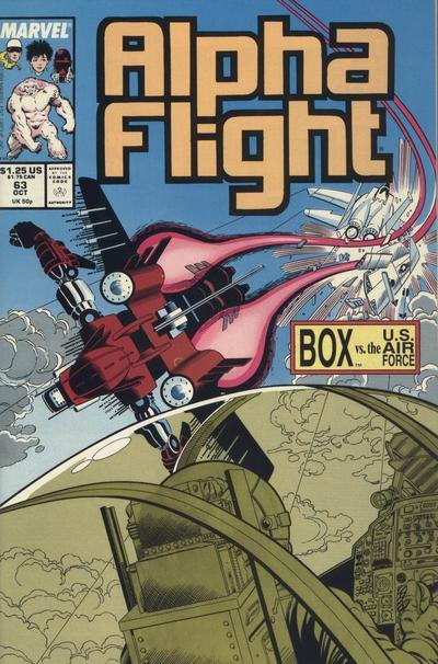 Cover of Alpha Flight #63