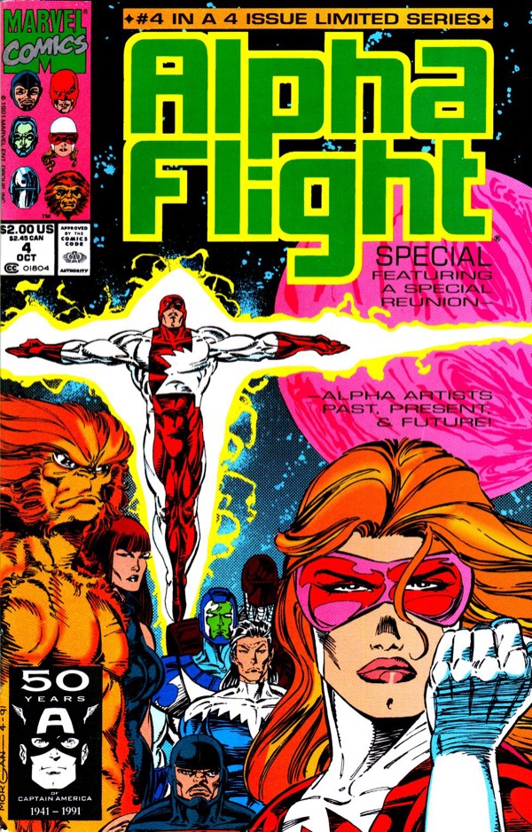 Cover of Alpha Flight Special #4