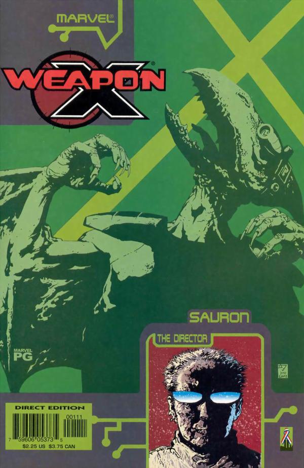 Cover of Weapon X: The Draft - Sauron #1