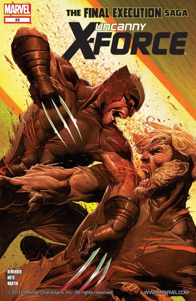 Cover of Uncanny X-Force #32