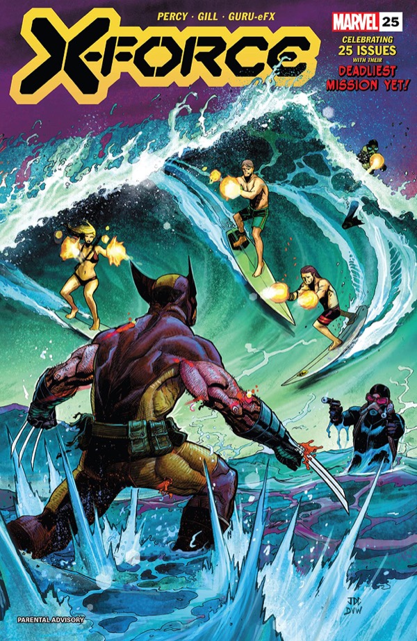 Cover of X-Force #25