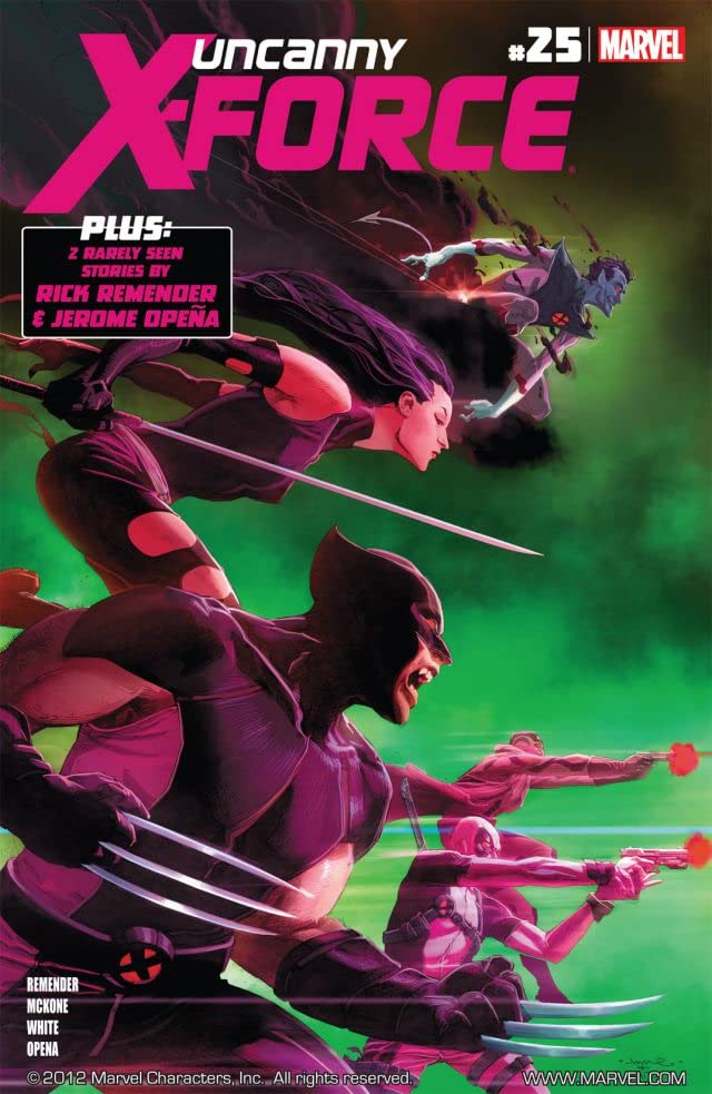 Cover of Uncanny X-Force #25