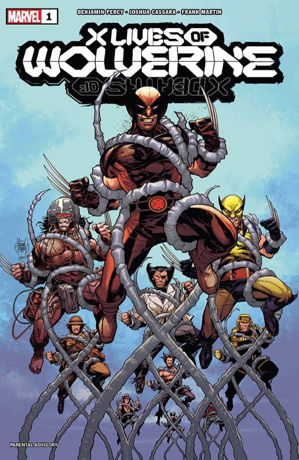 Cover of X Lives of Wolverine #1