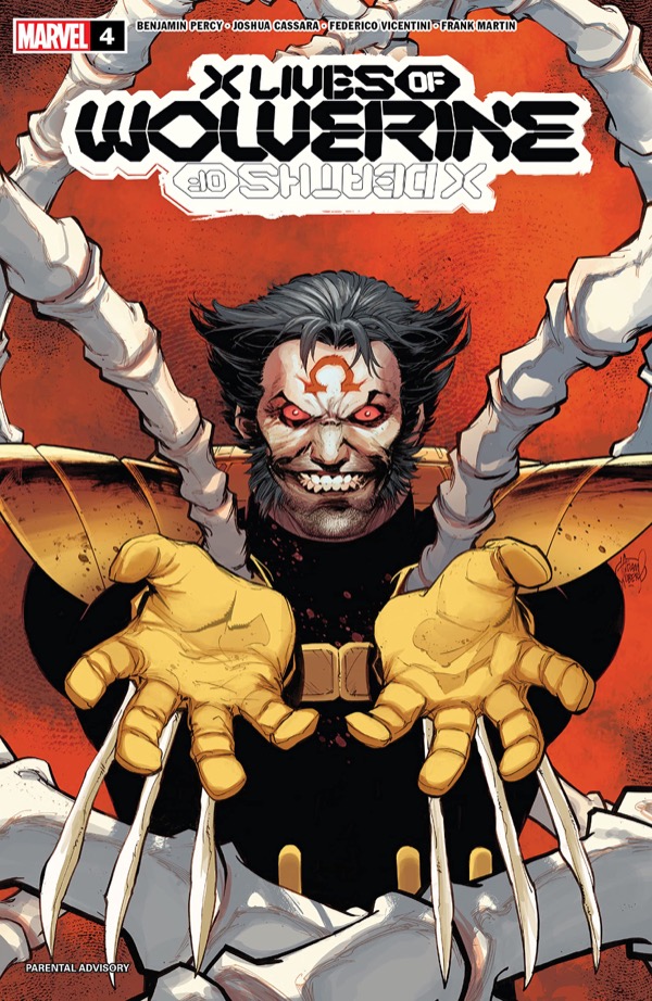 Cover of X Lives of Wolverine #4