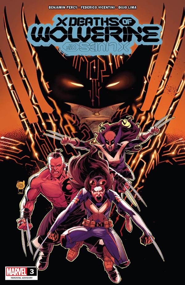 Cover of X Deaths of Wolverine #3