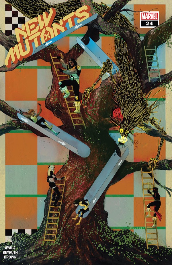 Cover of New Mutants #24