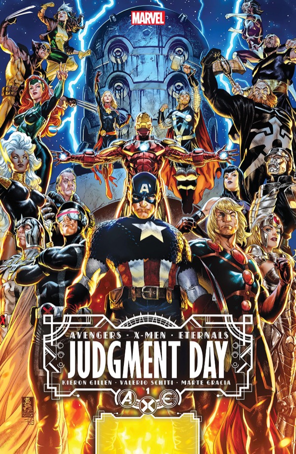 Cover of A.X.E.: Judgment Day #1