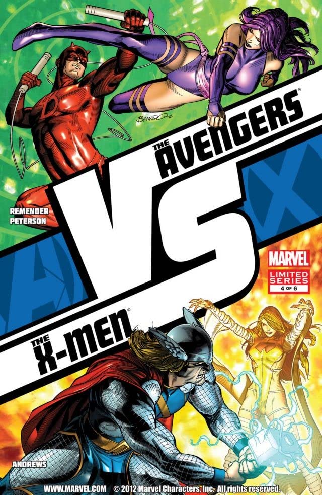 Cover of AVX Vs #4