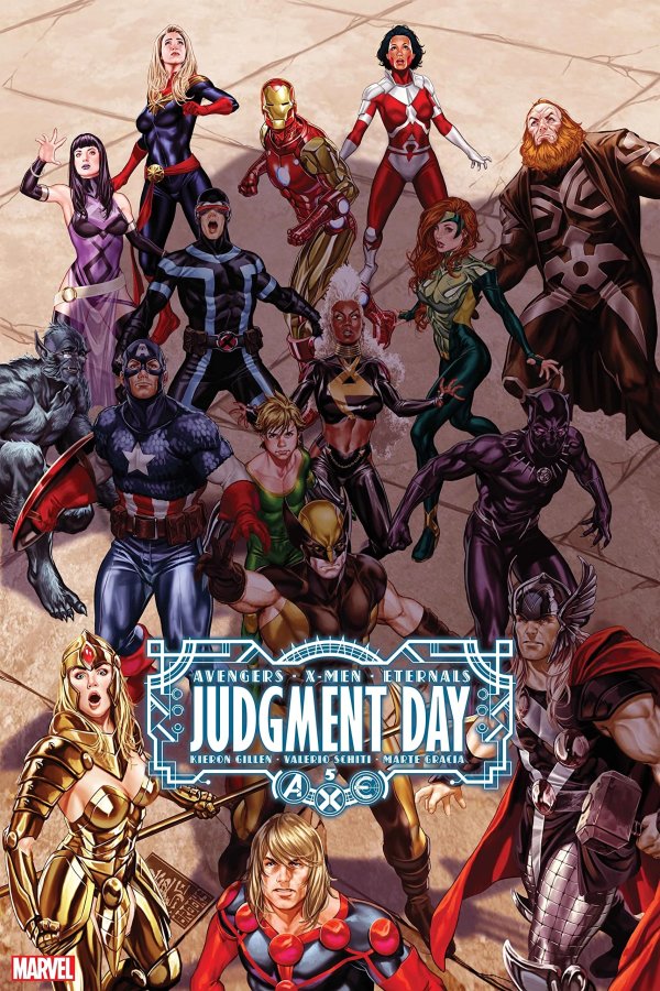 Cover of A.X.E.: Judgment Day #5