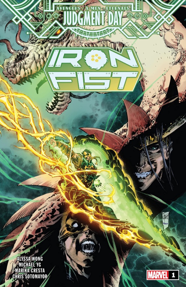 Cover of A.X.E.: Iron Fist #1