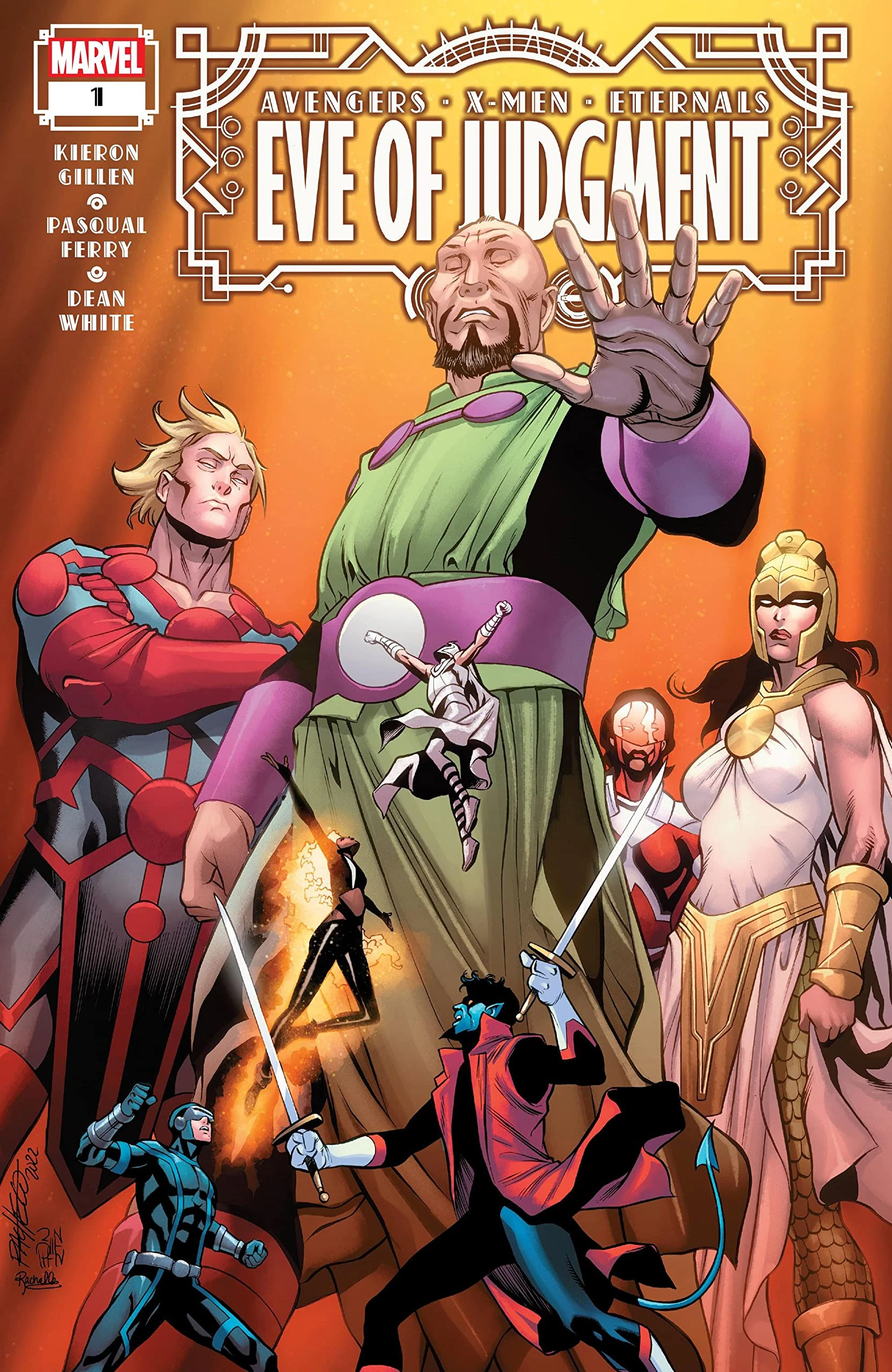 Cover of A.X.E.: Eve of Judgment #1