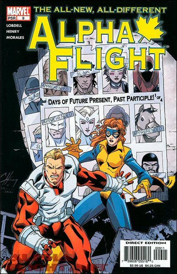 Cover of Alpha Flight #9