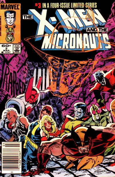 Cover of The X-Men and the Micronauts #3