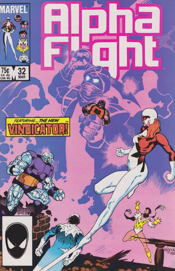 Cover of Alpha Flight #32