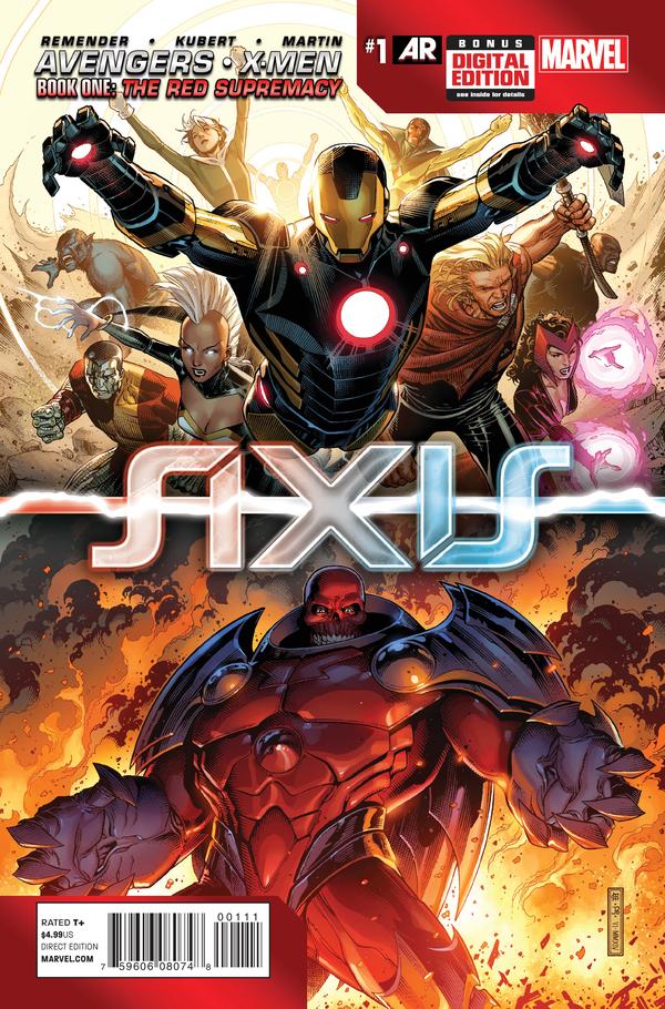 Cover of Avengers & X-Men: Axis #1