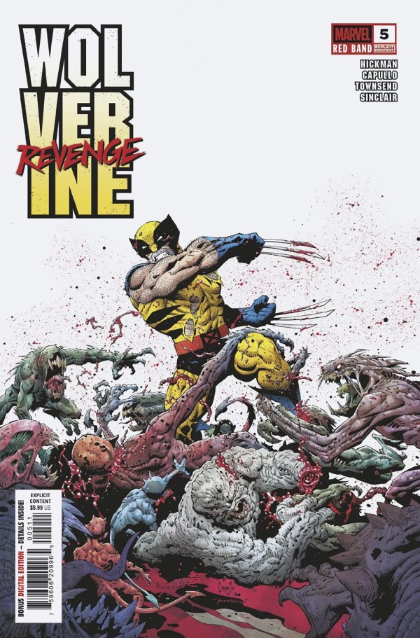 Wolverine: Revenge - Red Band: Black & White Edition #5