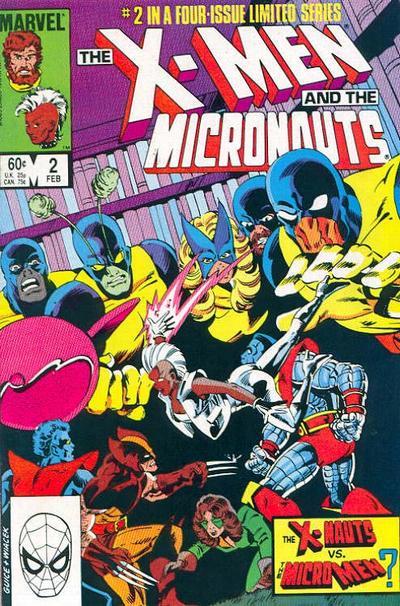 Cover of The X-Men and the Micronauts #2