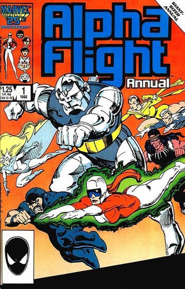 Cover of Alpha Flight Annual #1