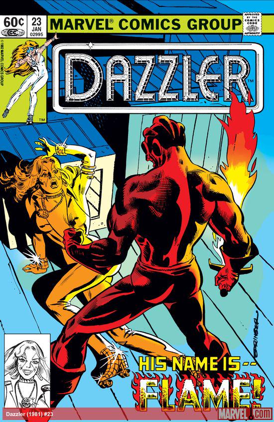 Cover of Dazzler #23