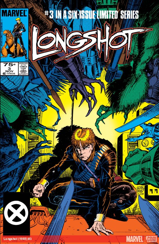 Cover of Longshot #3