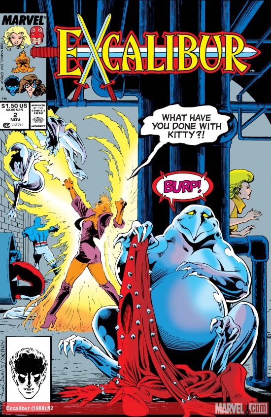 Cover of Excalibur #2