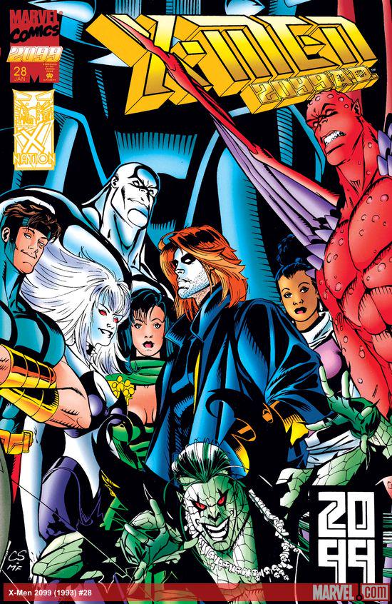 Cover of X-Men 2099 #28