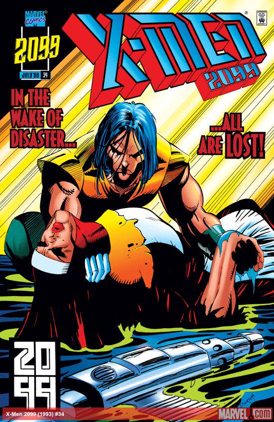Cover of X-Men 2099 #34