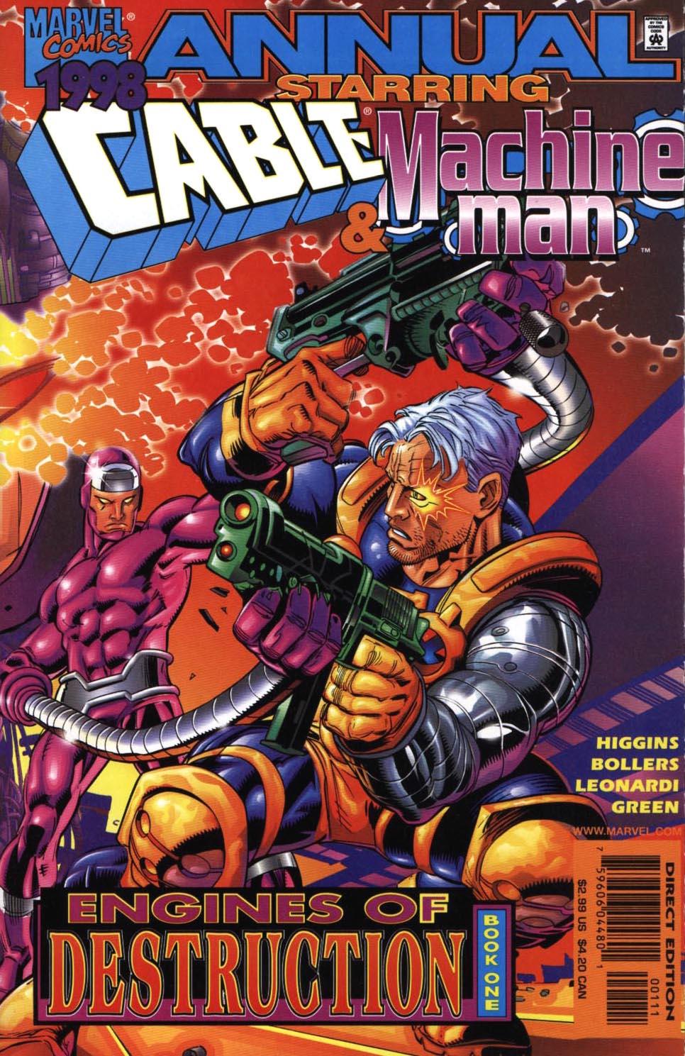 Cable / Machine Man '98 #[nn]
