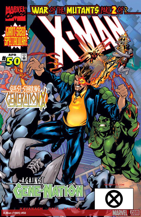 Cover of X-Man #50