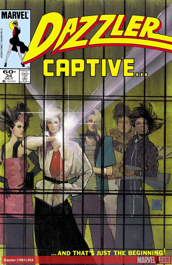 Cover of Dazzler #34